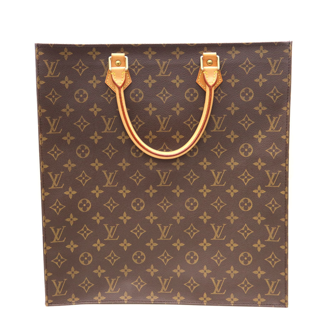 Louis Vuitton Sac brown Plat monogrammed handbag